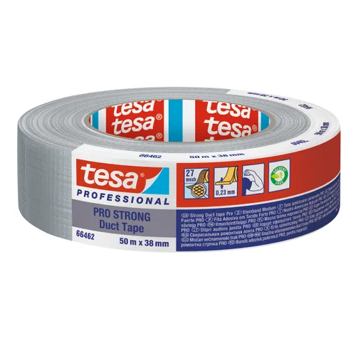 Vävtejp Pro Strong 66462, 50 mm, 50 m, Grå