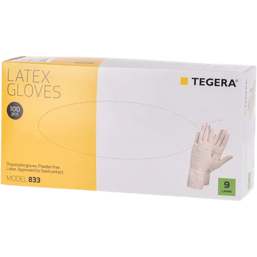 Engångshandske 833 Strl. 9, 100-pack