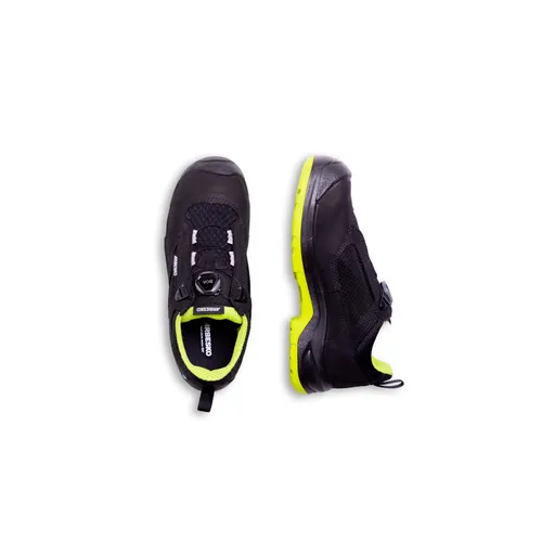 Skyddssko 935 Svart/Lime. Stl.42