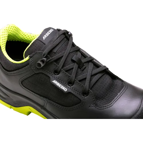 Skyddssko 943 Svart/Lime. Stl.43