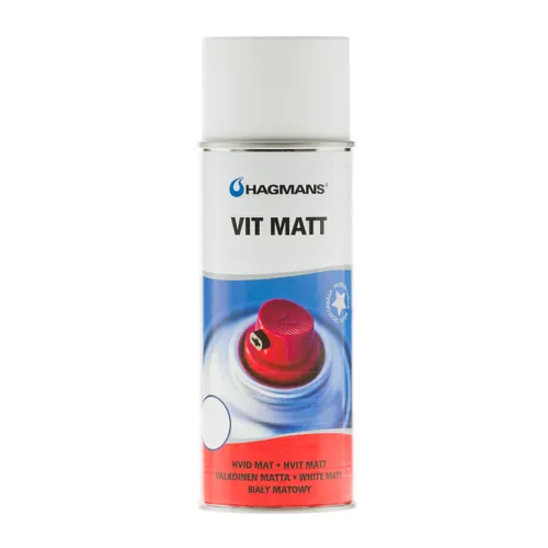 Sprayfärg 400 ml Vit, Matt