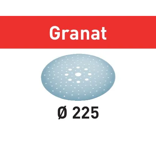 Slippapper STF D225/128 GR P120, 25-pack