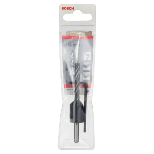 Träspiralborr med försänkare 6/16 mm