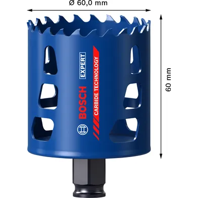 Hålsåg Tough Material Carbide 60 mm