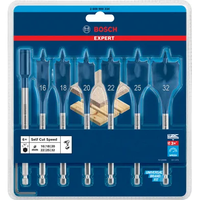 Centrumborrset Expert Self Cut Speed 7 delar, 16-32x152 mm