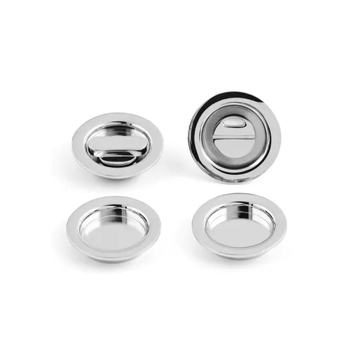 WC-beslag Skjutdörr Krom, Ø 40 mm