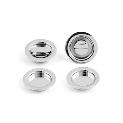 WC-beslag Skjutdörr Krom, Ø 40 mm