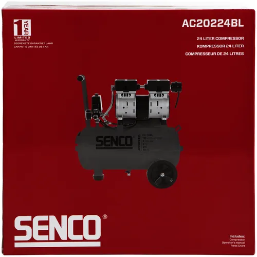 Kompressor AC20224BL Oljefri, 9 bar