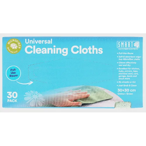 Mikrofiberduk, 30-pack