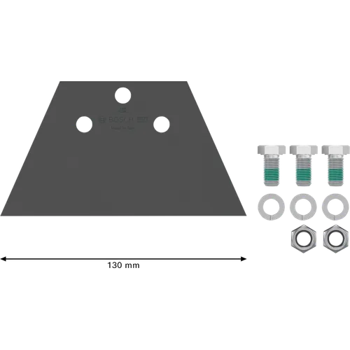Ersättningssats Golvskrapa SDS-Plus, 130x290 mm