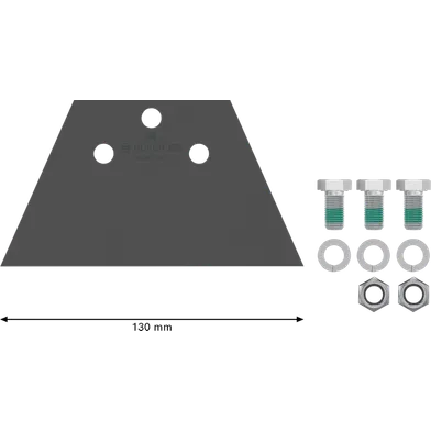 Ersättningssats Golvskrapa SDS-Plus, 130x290 mm
