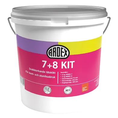 Tätskikt 7+8 kit, 10 kg