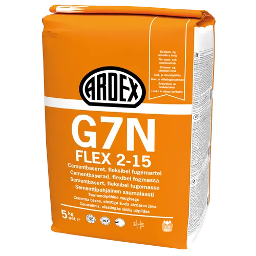 Klinkerfog G7N Flex Silvergrå, 5 kg