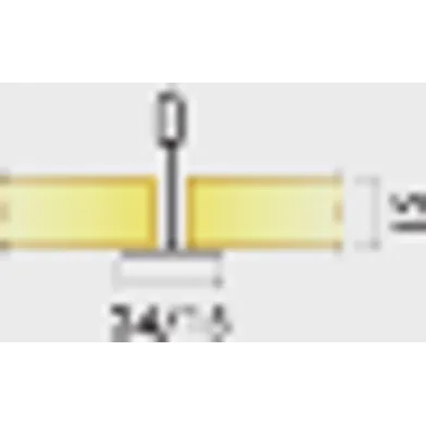 Akustiktak Gedina T15/T24 NE 1200x600x15 mm