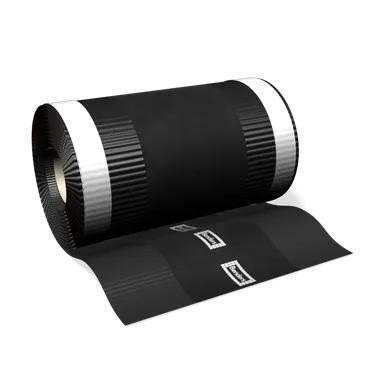 Nock- & Valmtätning Soft-roll, 300 mm 5 m, Svart