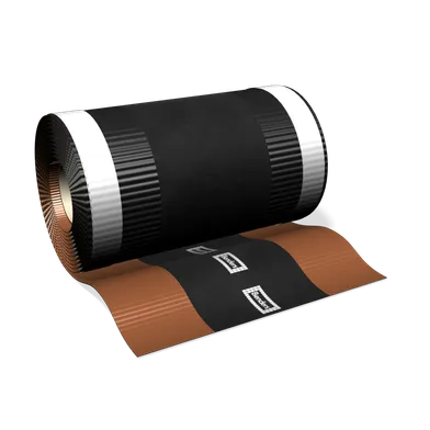 Nock- & Valmtätning Soft-roll, 300 mm 5 m, Tegelröd