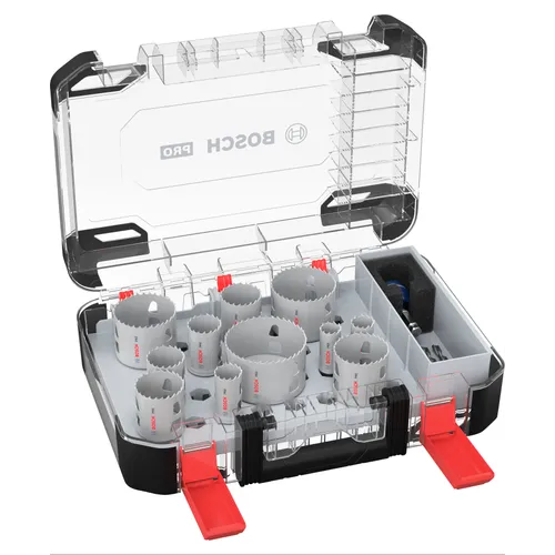 Hålsågsats Pro Multimaterial, 14 delar