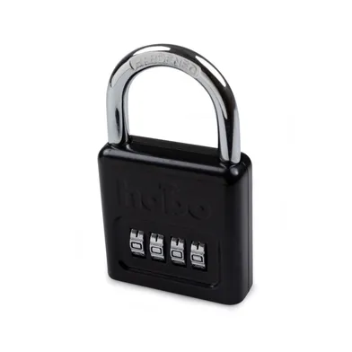 Hänglås 203-50, kodlås, 50x31 mm, CC 26 mm, Svart