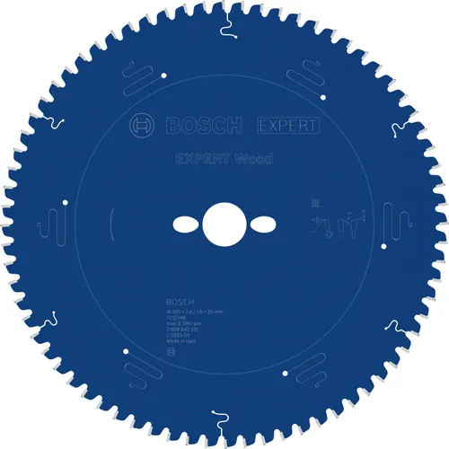 Cirkelsågklinga Expert Trä 305/30 mm, 72T