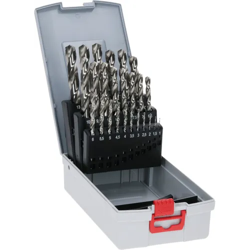 Metallborrsats HSS-G 25 delar