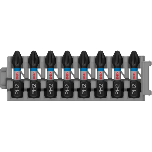 Bits PH Impact Control PH2, 25 mm, 8-pack