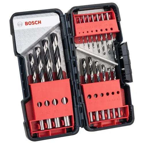 Metallborrsats HSS PointTeQ 1-10 mm 1,0-10,0 mm, 18 delar