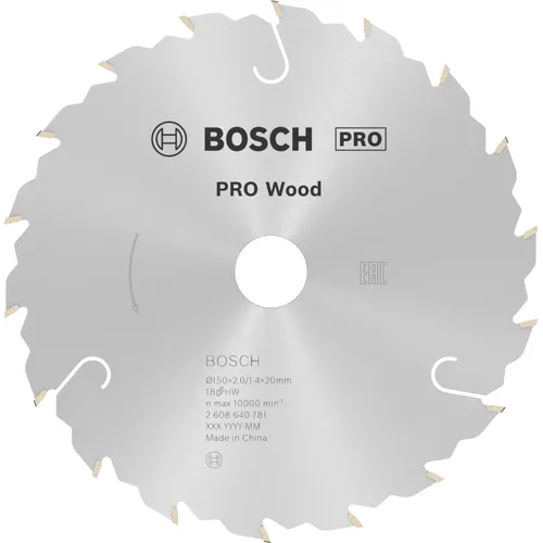 Cirkelsågklinga Speedline Trä 150/20 mm, 18T