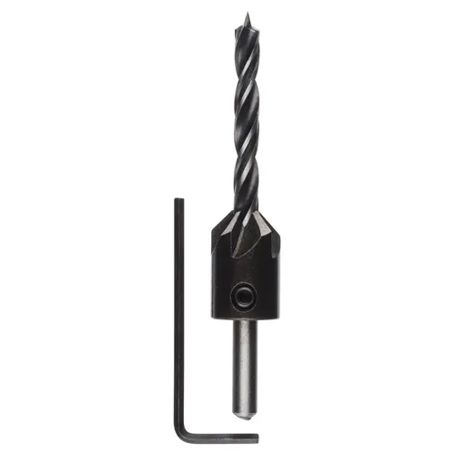 Träspiralborr med försänkare 6/16 mm