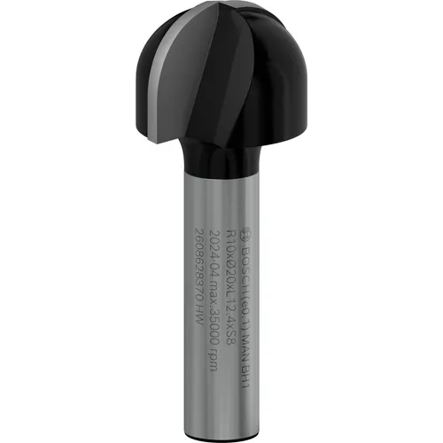 Hålkälsfräs HM Radie 10 mm