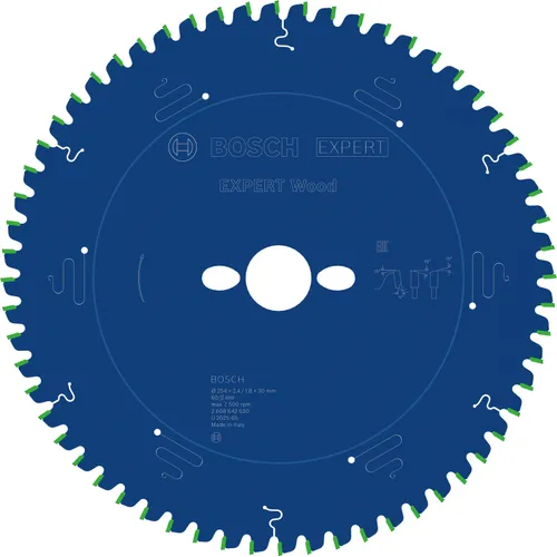 Cirkelsågklinga Expert Trä 254/30 mm, 60T