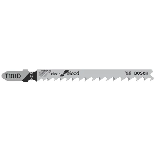 Sticksågsblad T 101 D Clean Trä 100 mm, 5-pack