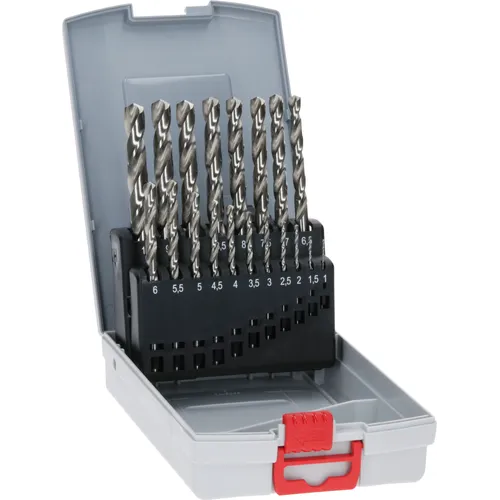 Metallborrsats HSS-G 19 delar