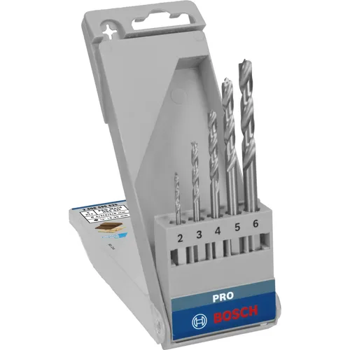 Träborrsats 1/4 5 delar