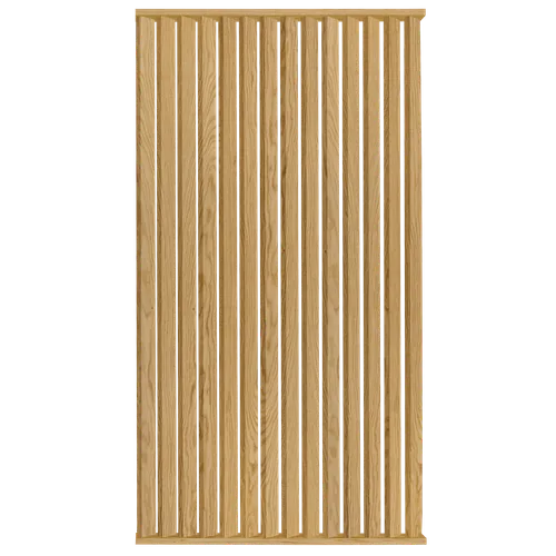 Divide Wall 45°, Klar, 14 Lameller, 31x110 mm, 1410 mm