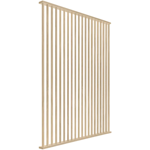 Divide Wall 45°, Natur, 20 Lameller, 31x110 mm, 2010 mm