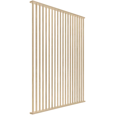 Divide Wall 45°, Natur, 20 Lameller, 31x110 mm, 2010 mm