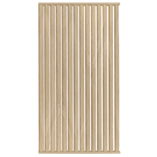 Divide Wall 45°, Natur, 14 Lameller, 31x110 mm, 1410 mm