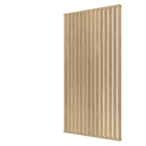 Divide Wall 90°, Natur, 14 Lameller, 31x110 mm, 1340 mm