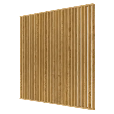Divide Wall 90°, Klar, 26 Lameller, 31x110 mm, 2540 mm