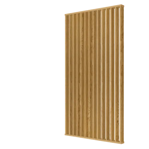 Divide Wall 90°, Klar, 14 Lameller, 31x110 mm, 1340 mm