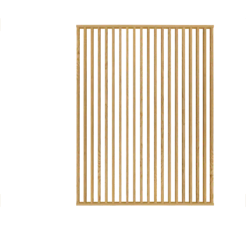 Divide Wall 90°, Klar, 20 Lameller, 31x110 mm, 1940 mm