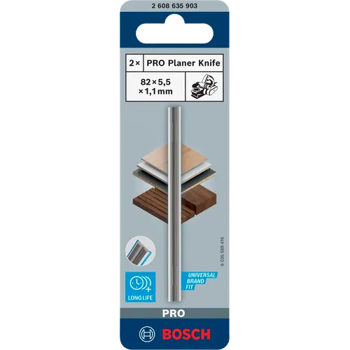 Hyvelkniv Pro HM 82 mm, 2-pack