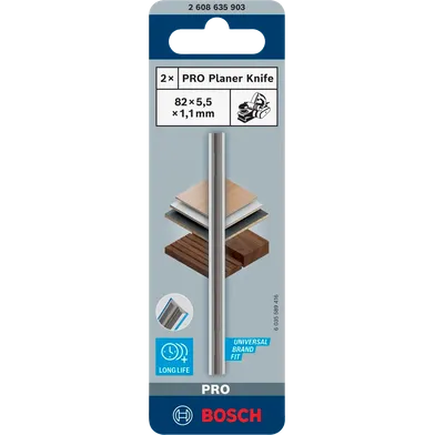 Hyvelkniv Pro HM 82 mm, 2-pack