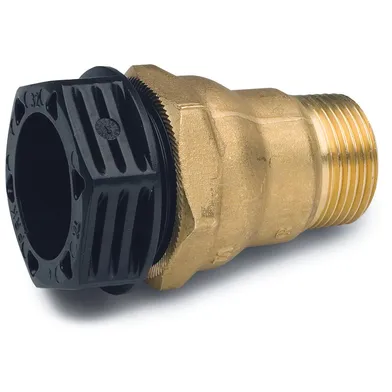 Plaströrskoppling rak tryckmutter/utv 20 mm x R20, Metall