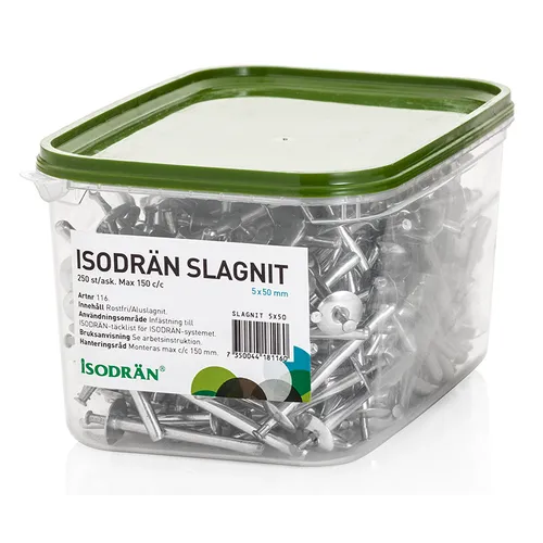 ISODRÄN Slagnit 5x30 mm, 250 st/frp