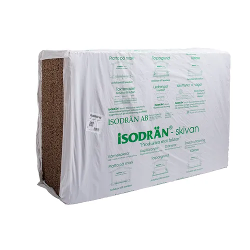 Isodrän skiva 60, 65 mm - 5,76 m²/pkt