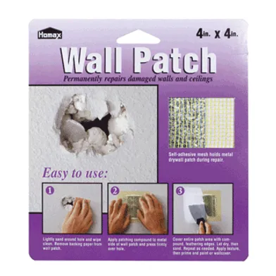 Glasfibernät wall patch 15x15 cm