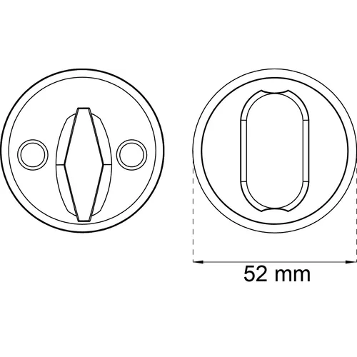 Cylindervredsats 40, Borstad Krom