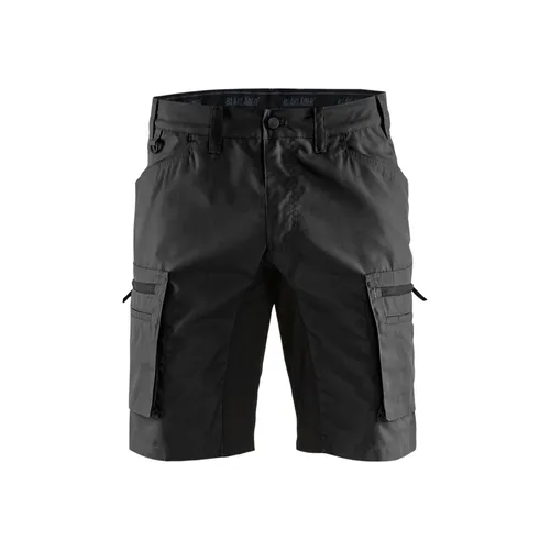 Serviceshorts med stretch, Svart Strl. C48