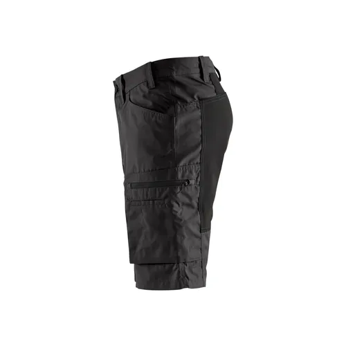 Serviceshorts med stretch, Svart Strl. C48